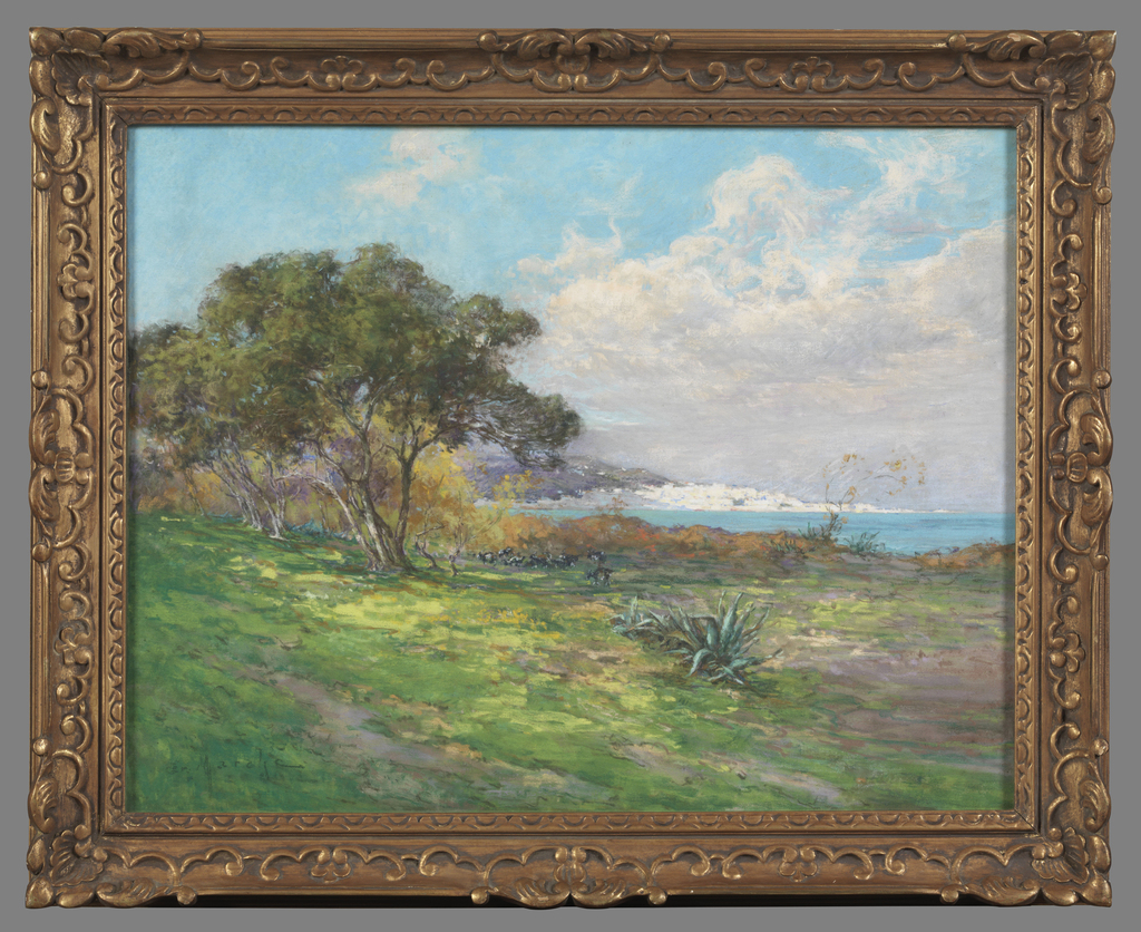 Alger vu d'Hussein-Dey, Gaston Ernest Marche, 1907-1908