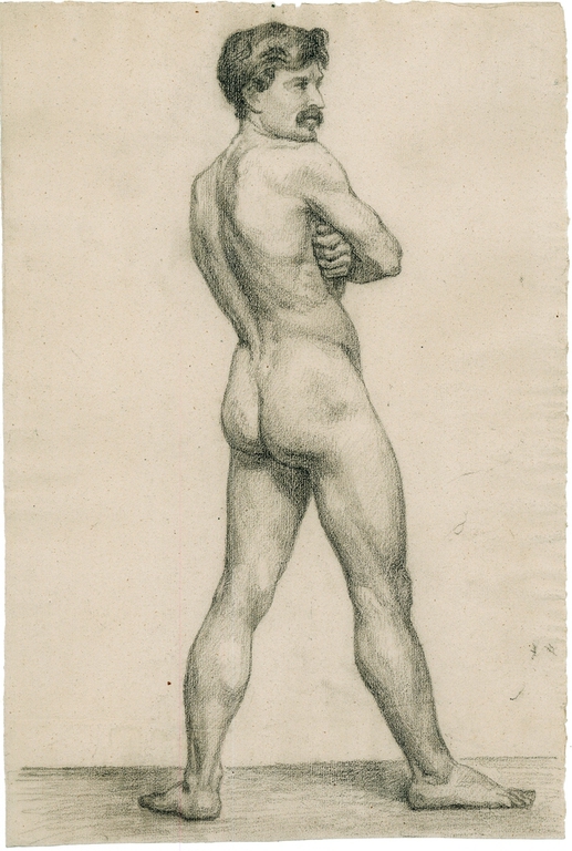 Etude de nu masculin, Justin Chrysostome Sanson