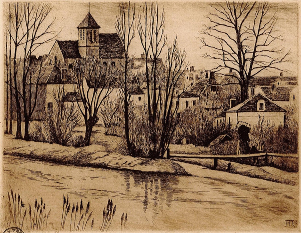 Montigny-sur-Loing, Arthur Joe Heseltine, 1887