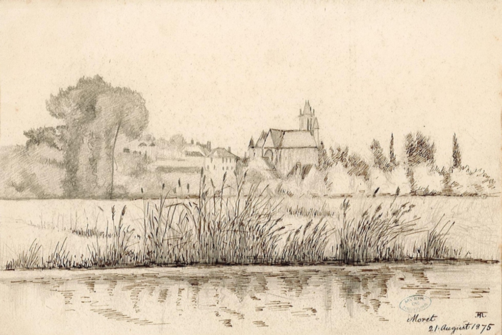 Moret-sur-Loing, Arthur Joe Heseltine, 1875