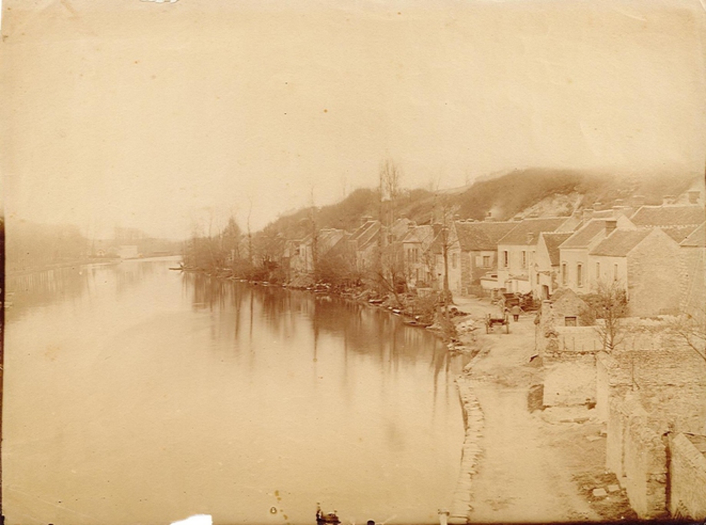 Quai de Fromonville à Nemours, Gaston Ernest Marche