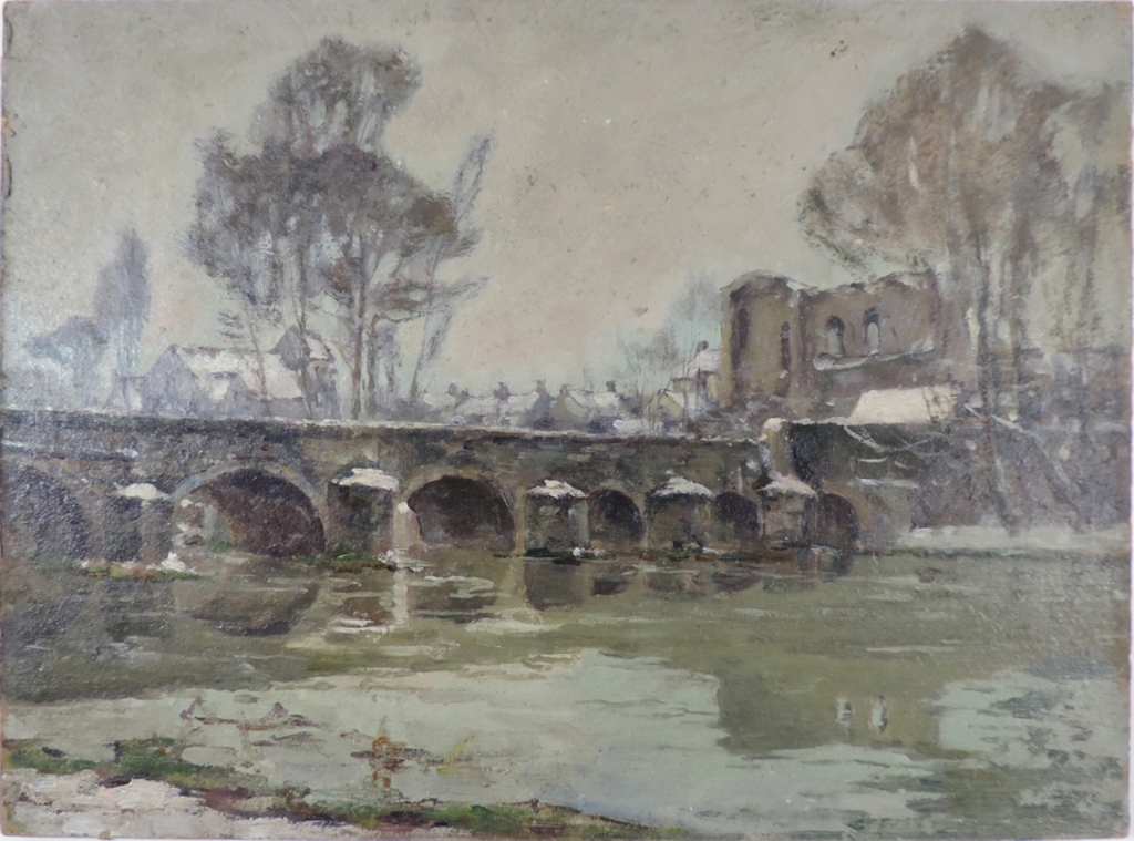 Pont de Grez-sur-Loing, Gaston Ernest Marche
