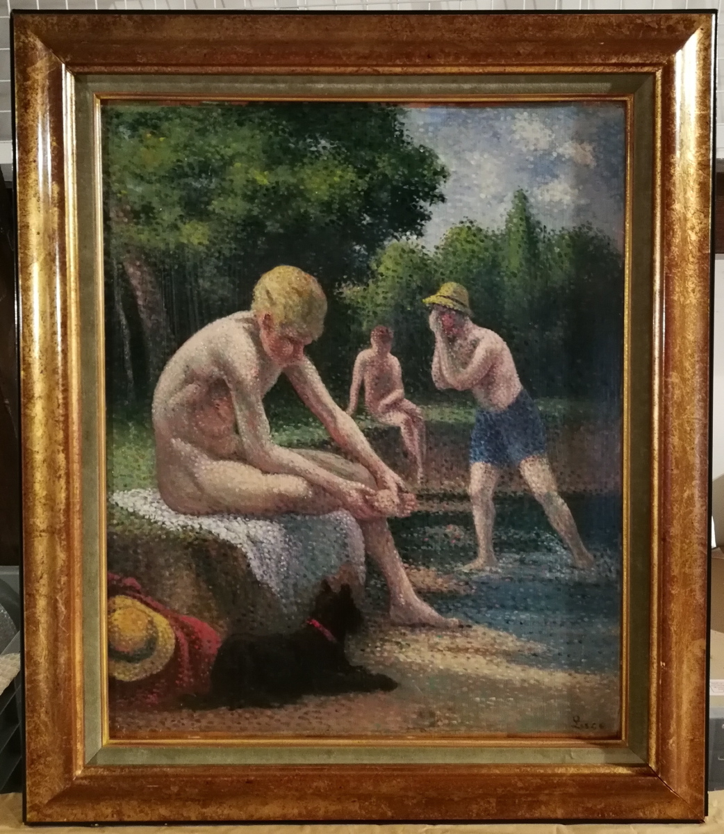 La baignade, Максимильен Люс, ок. 1900