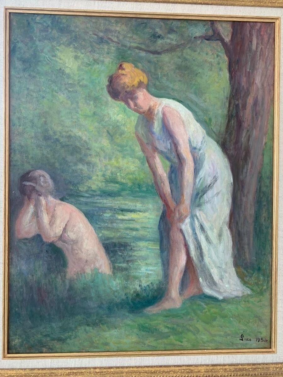 Avant le bain, Maximilien Luce, 1934