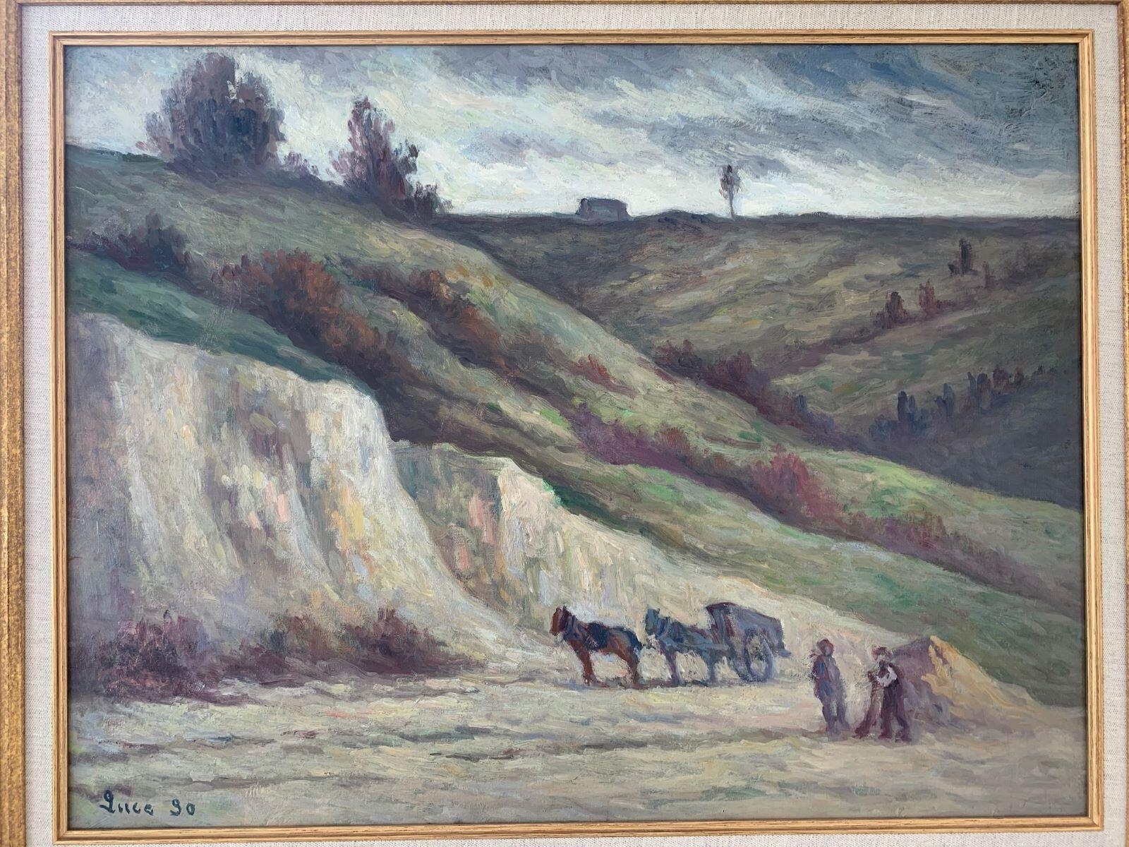 Lavacourt, la carrière, Максимильен Люс, 1930