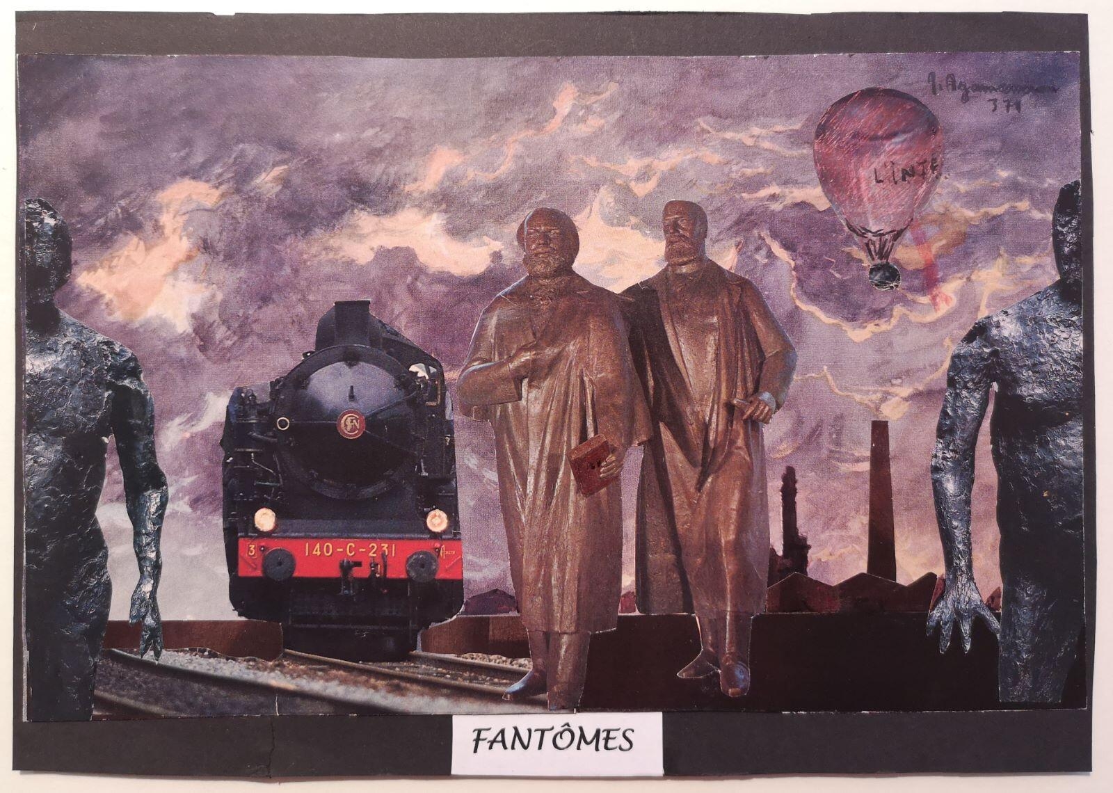 Fantômes ou K. Marx et Engels devenus fantômes, Jean Agamemnon, 1942 après