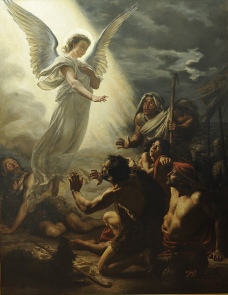 L’Annonciation aux Bergers, Edouard Joseph Dantan, 1875 de