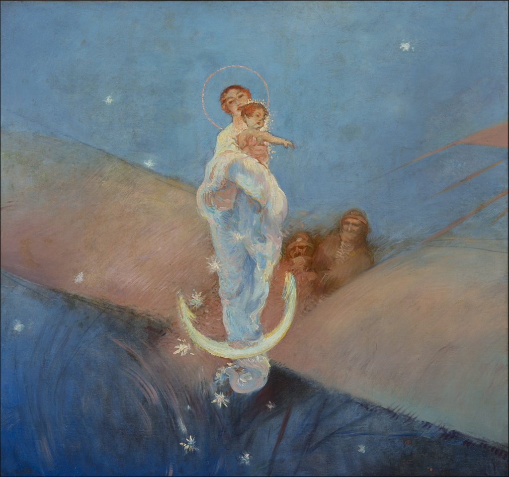 Notre Dame des Airs, Gaston La Touche, 1913 avant