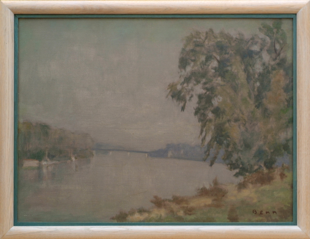 La Seine à Saint-Cloud, Ben, 1964