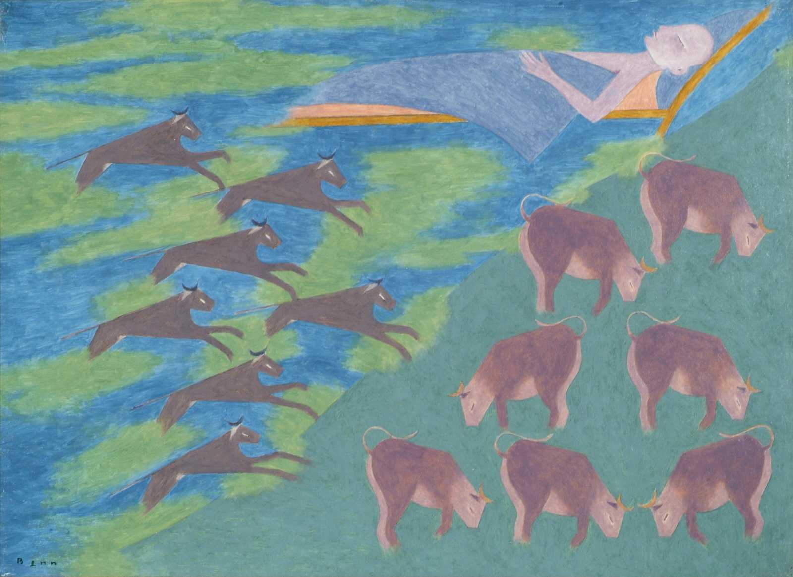 Le premier rêve de Pharaon, Ben, 1988