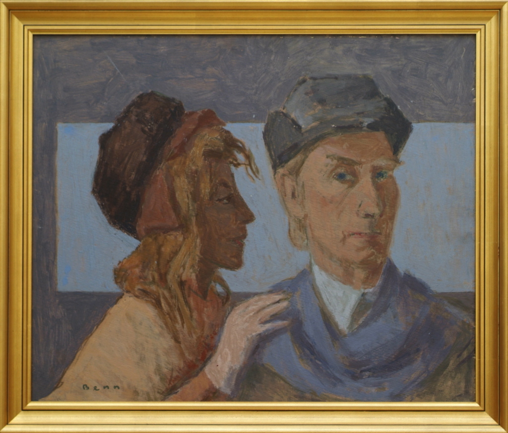double portrait, Ben, 1989