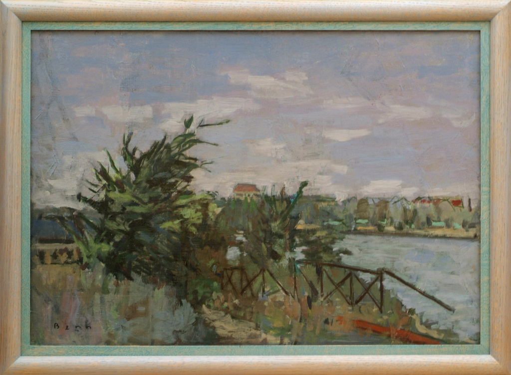 La Seine à Sèvres, Ben, 1960