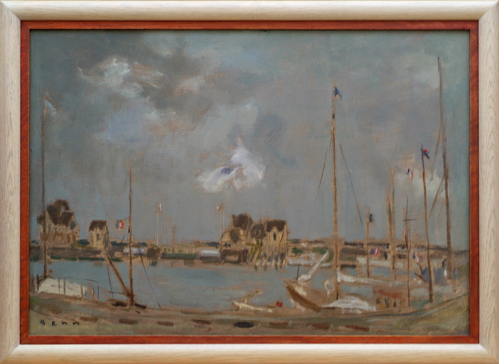 Bassin à Deauville, Ben, 1964