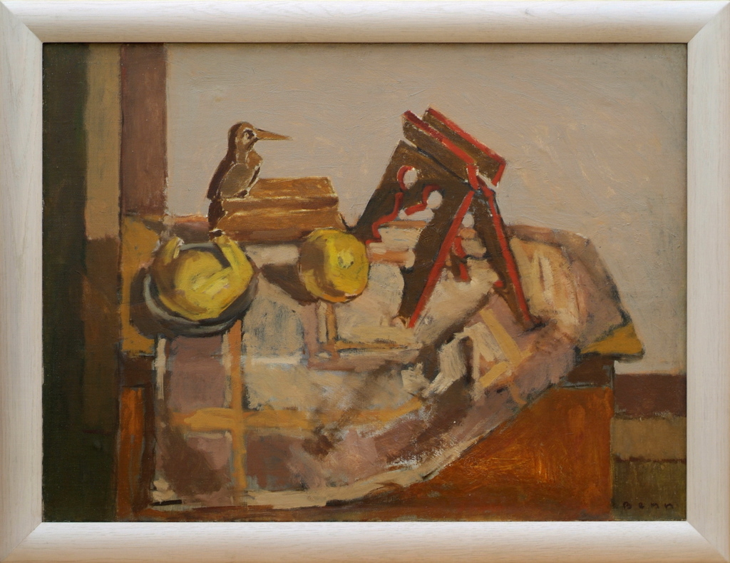 Nature morte à l’oiseau de bois, Ben, 1945