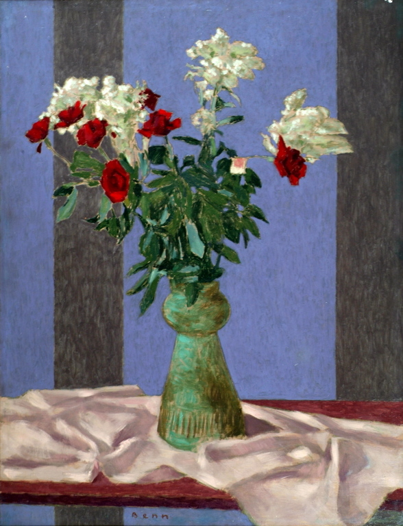 Lilas blancs et roses rouges, Ben, 1974