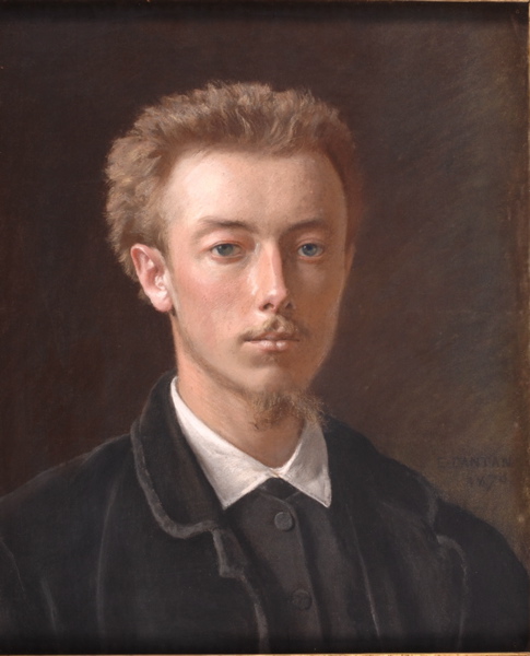 Autoportrait, Edouard Joseph Dantan, 1870