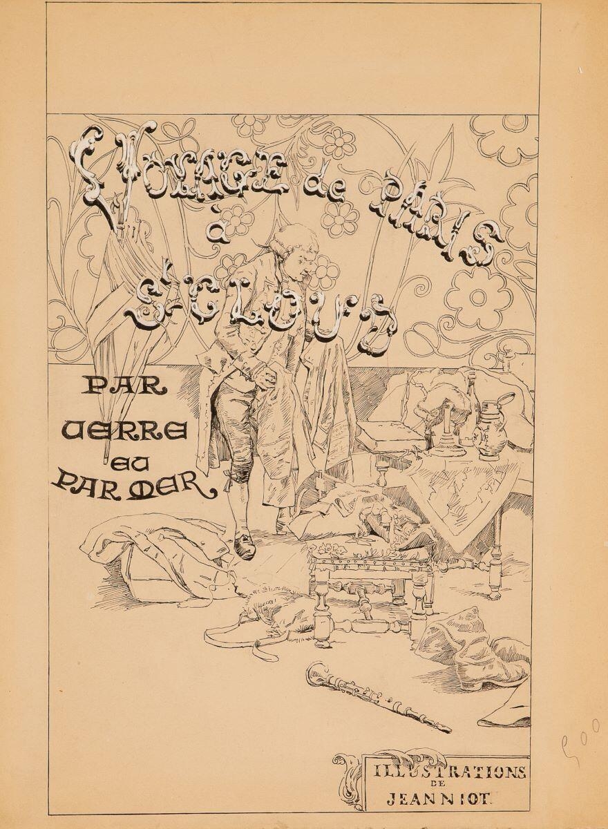 Voyage de Paris à Saint-Cloud par terre et par mer, Georges Jeanniot, 1883