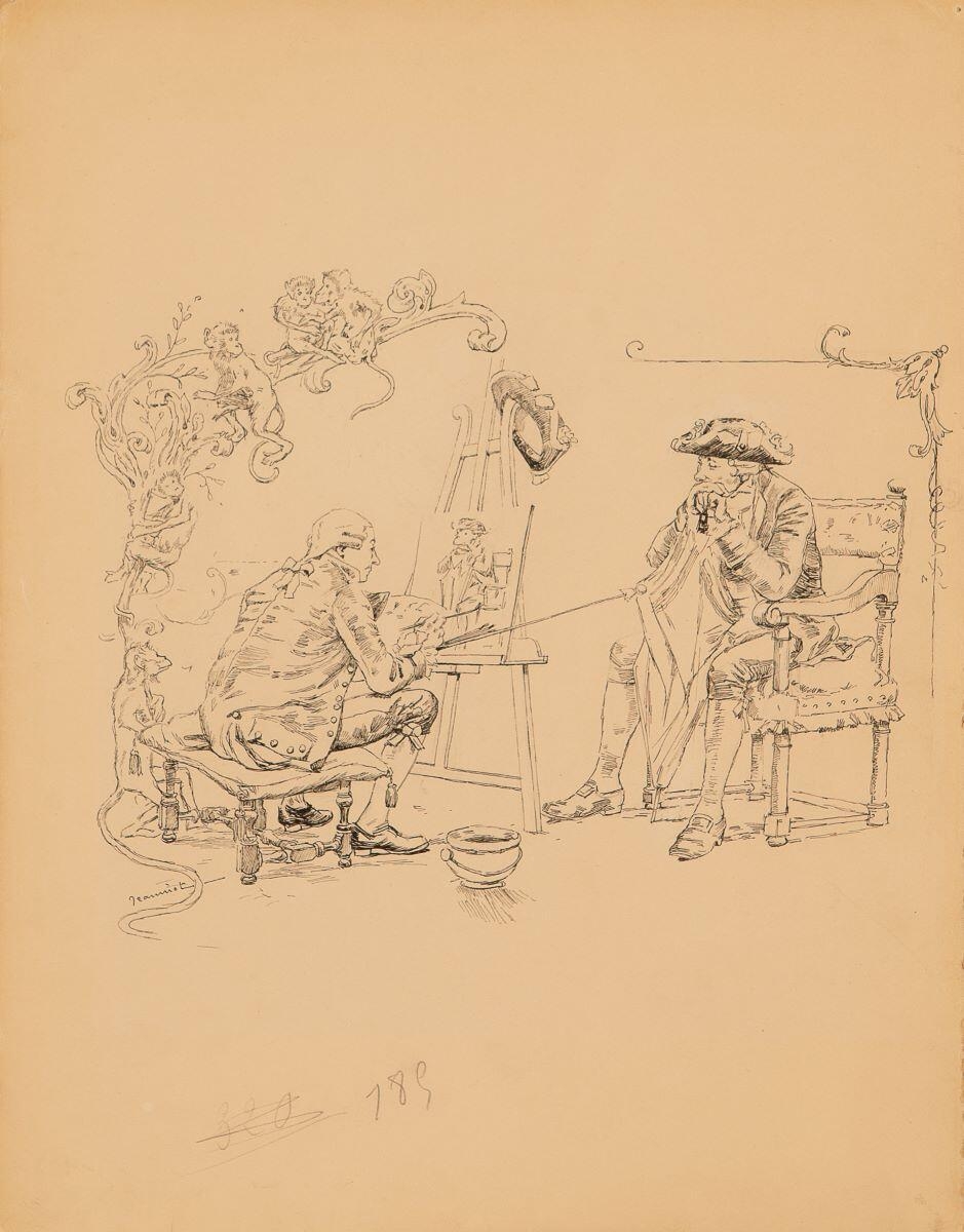 Voyage de Paris à Saint-Cloud par terre et par mer, Georges Jeanniot, 1883