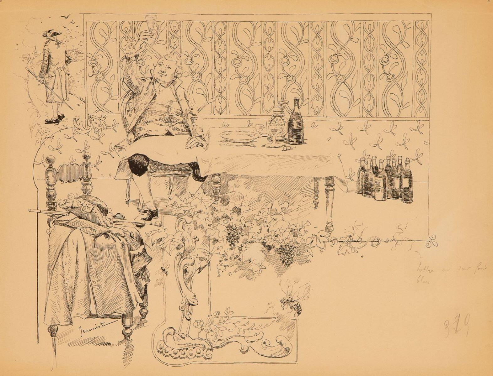Voyage de Paris à Saint-Cloud par terre et par mer, Georges Jeanniot, 1883