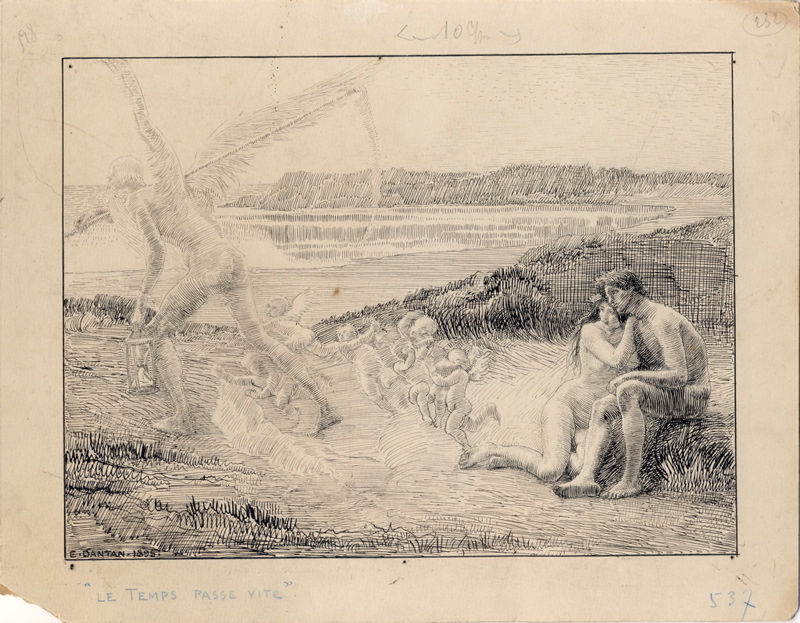 Le Temps passe vite, Edouard Joseph Dantan, 1895