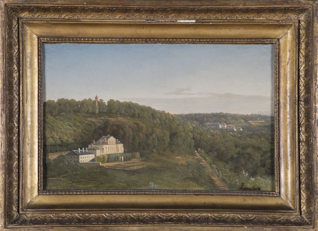 Vue du pavillon de Breteuil à Saint-Cloud_0