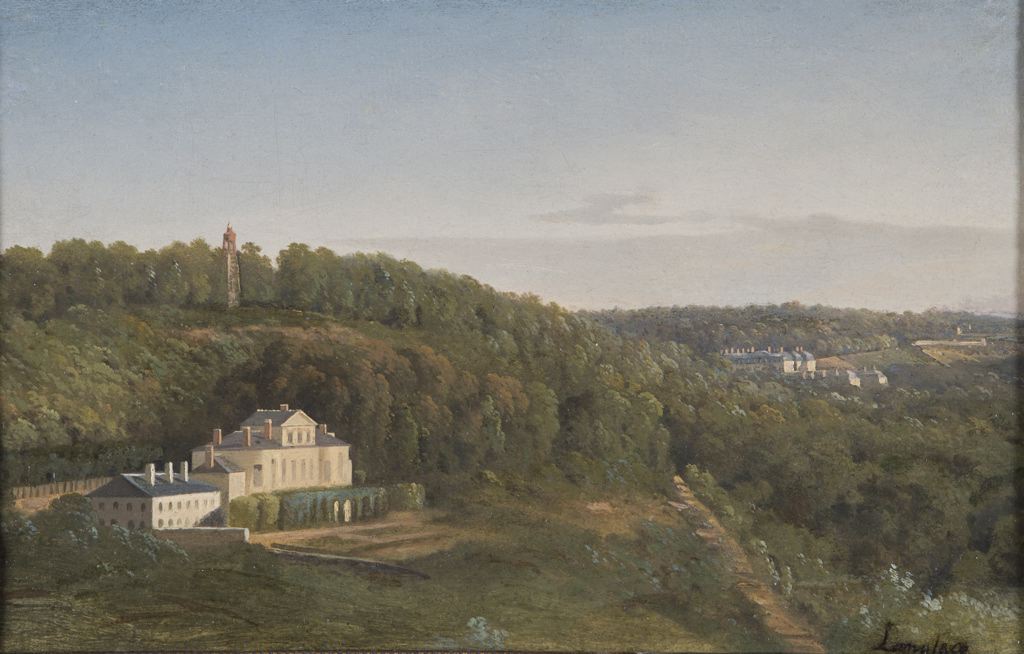 Vue du pavillon de Breteuil à Saint-Cloud_1