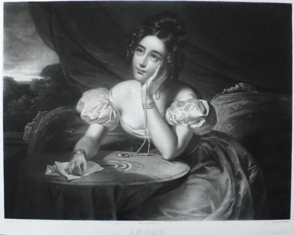 Amour, Claude-Marie Dubufe, 1831