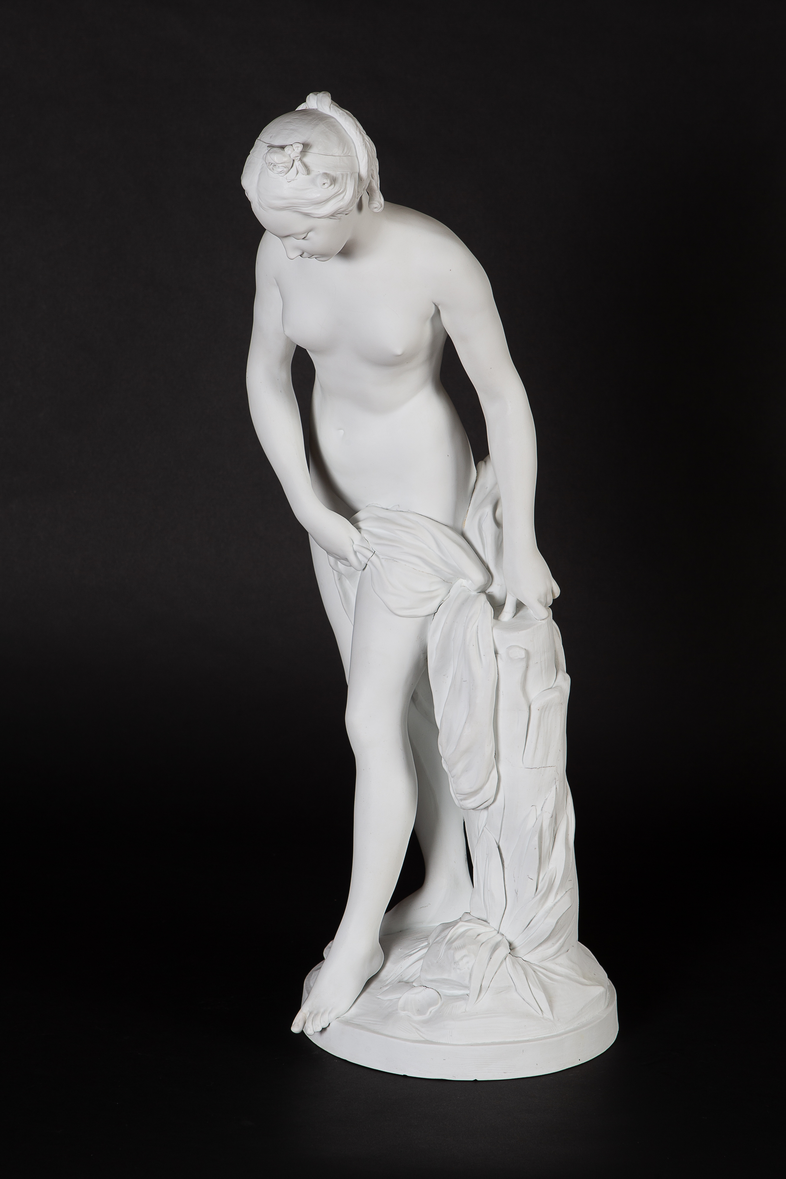 La Baigneuse à l’éponge, Étienne-Maurice Falconet, 1853