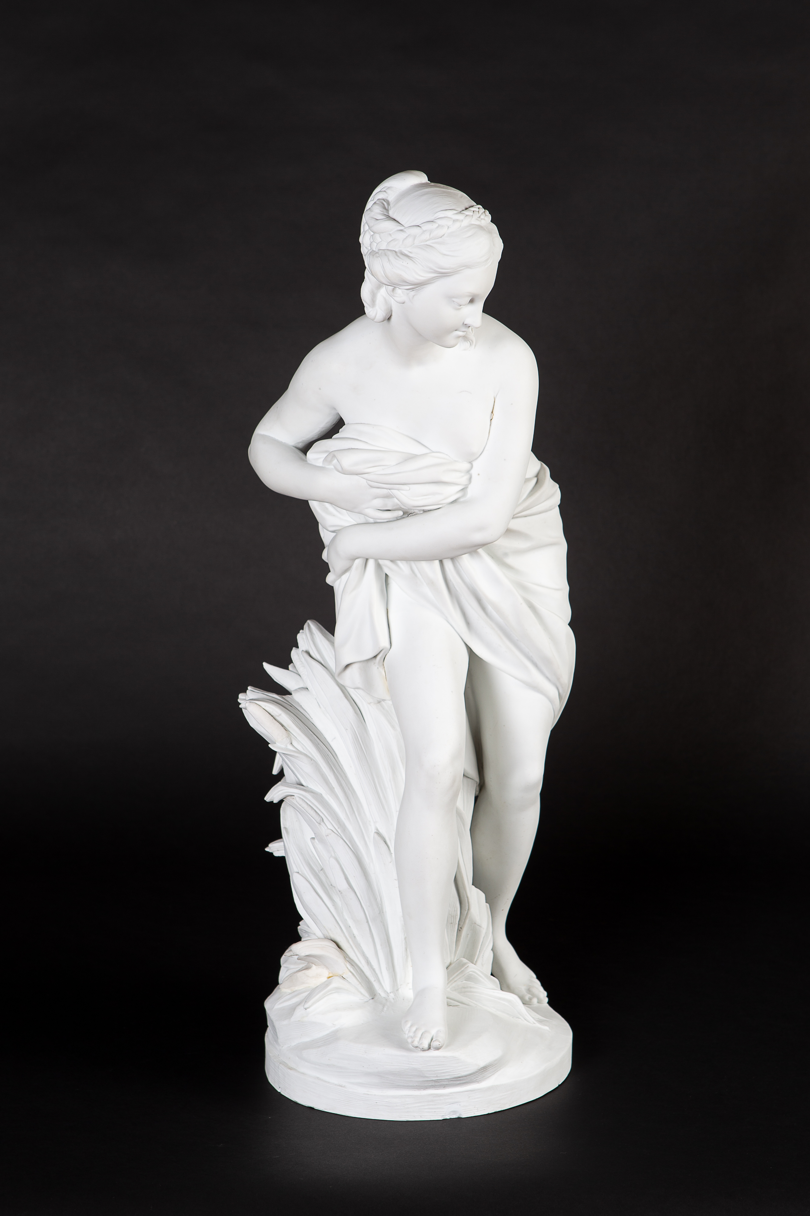 La Baigneuse aux roseaux, Étienne-Maurice Falconet, 1853