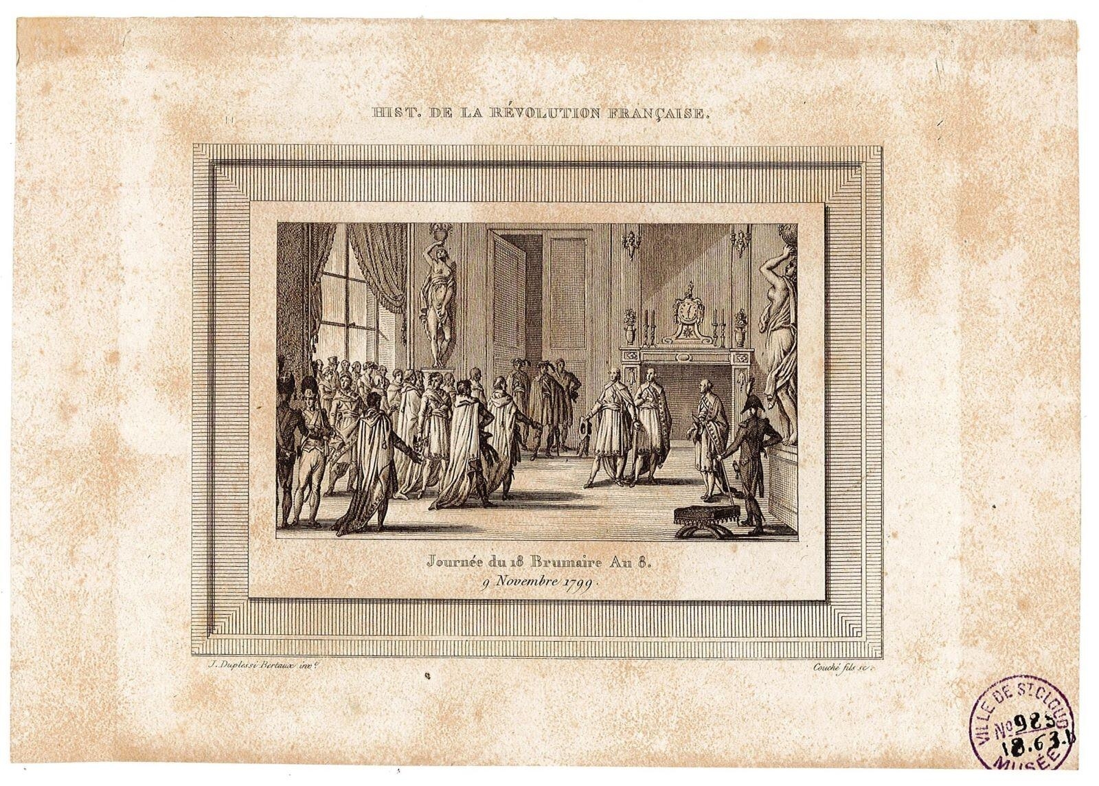 Hist. de la Révolution Française / Journée du 18 Brumaire An VIII (9 novembre 1799)_0