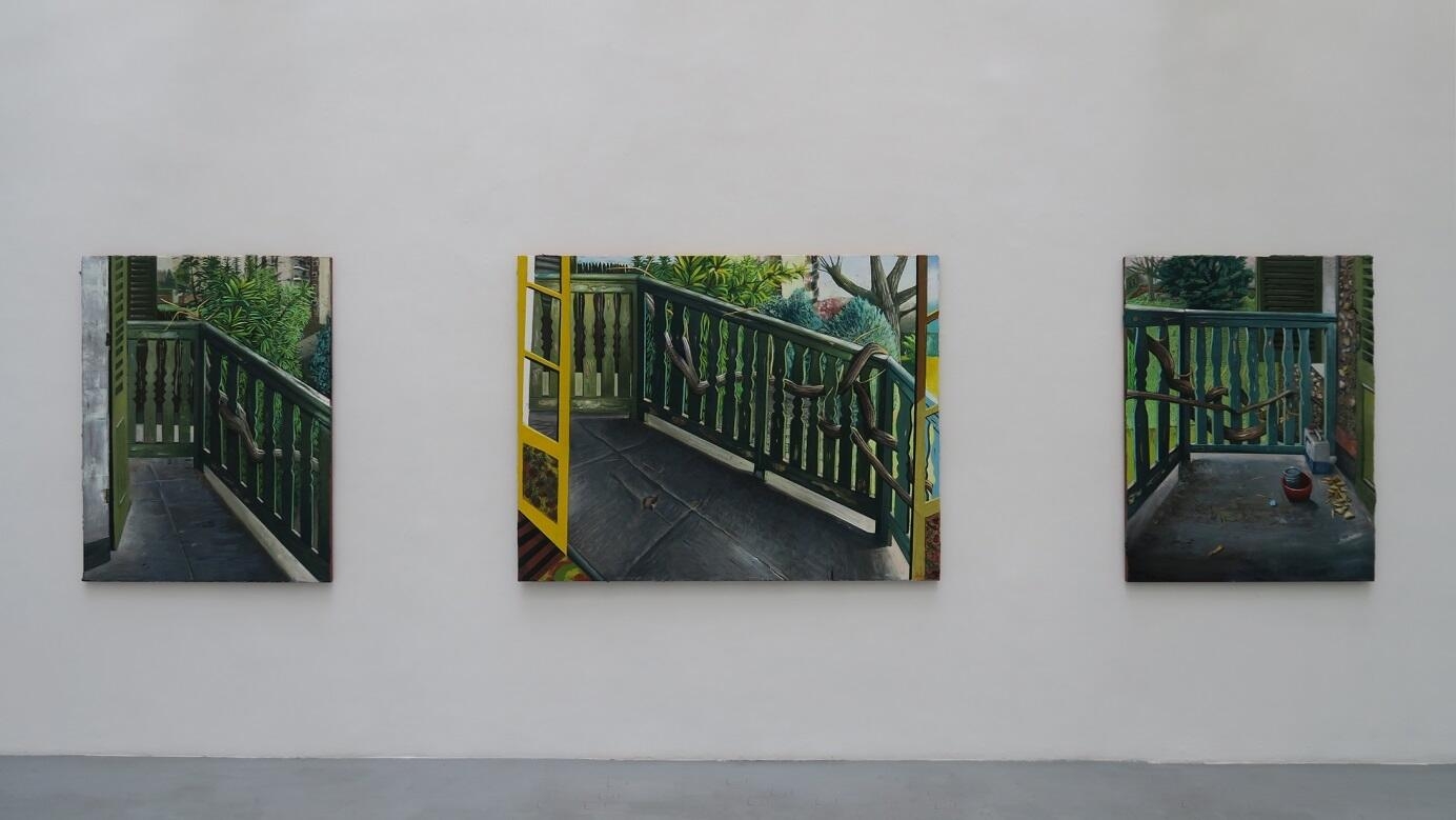 Balcon pointu, Mathieu Cherkit, 2016