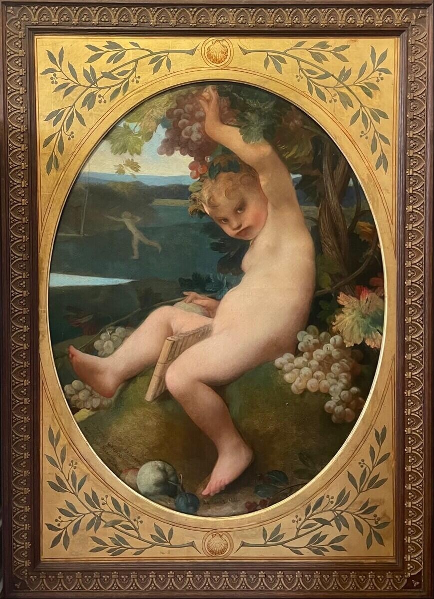 L’Enfant à la grappe, Pierre Victor Galland, 1886
