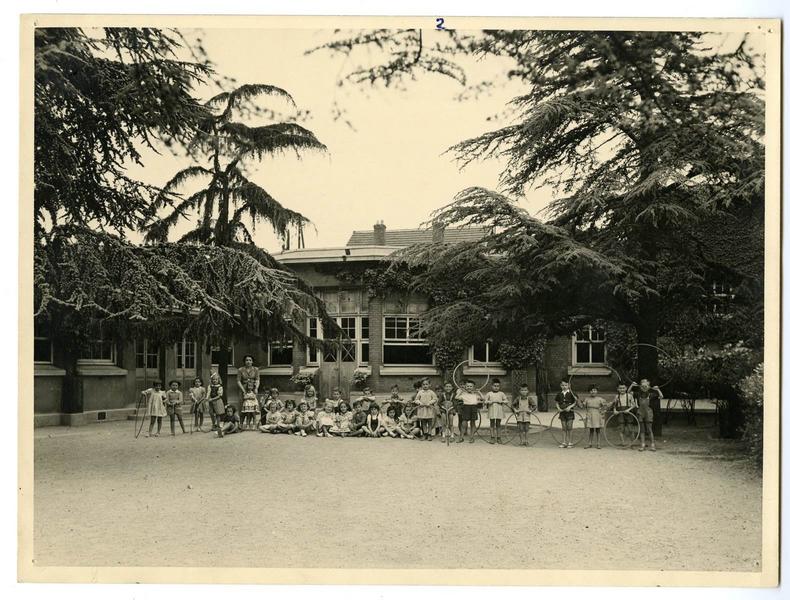 Ecole maternelle Wilson - Photo de fin d'année (Titre fictif), 1952