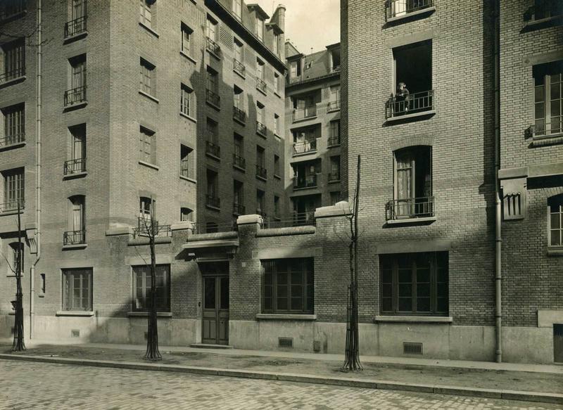 Vue de la cité-jardins (Titre fictif), Paul Cade, 2e quart 20e siècle