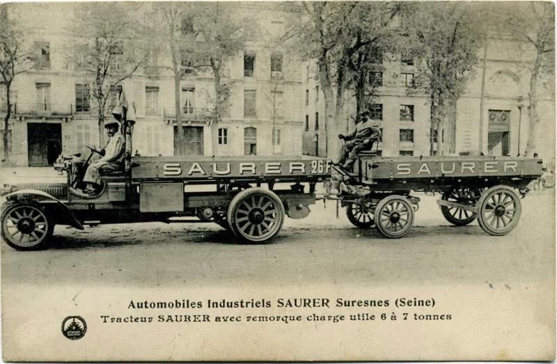 Suresnes - Automobiles Industriels Saurer - Tracteur Saurer_0