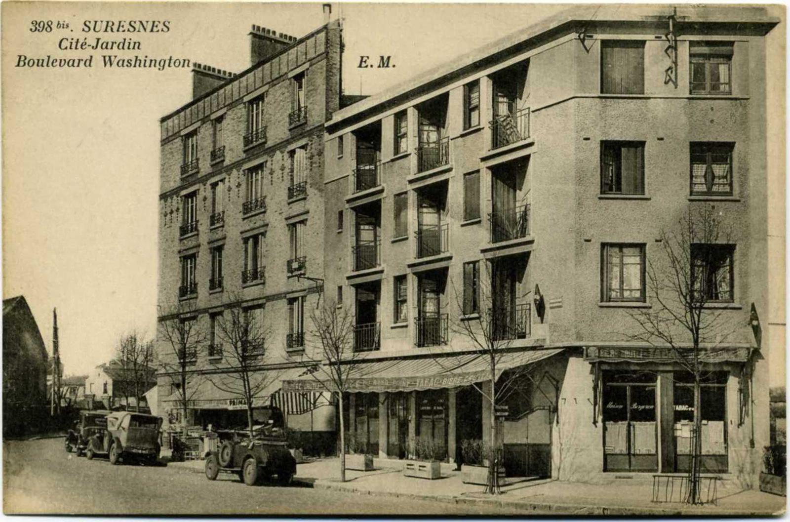 Suresnes - Cité-Jardins - Boulevard Washington_0
