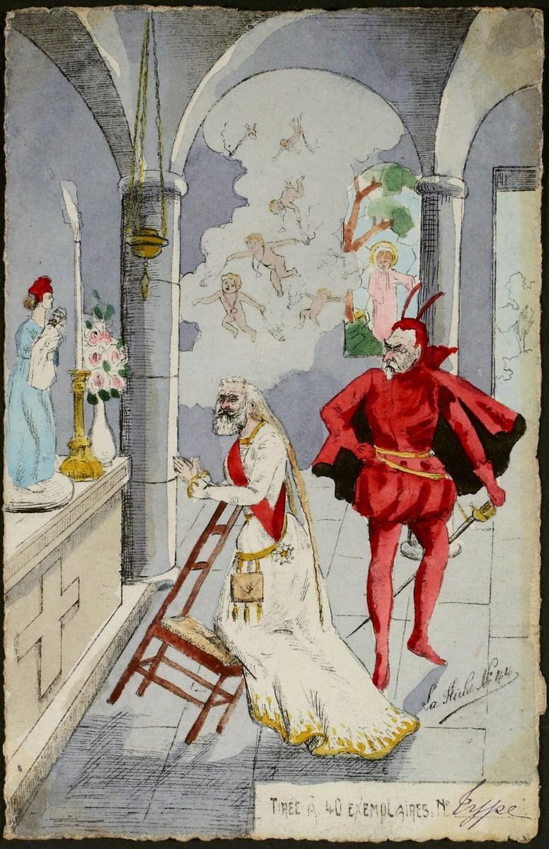 Faust : le diable et Marguerite (Titre factice)_0