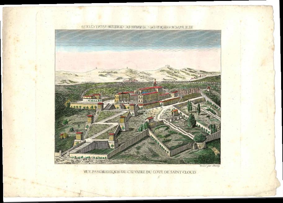 Vue panoramique du Calvaire du côté de Saint-Cloud_0