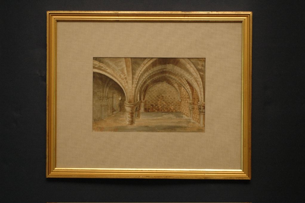 Vue perspective de la cave “Garcin”, Louis Boucher, 19e siècle, 20e siècle