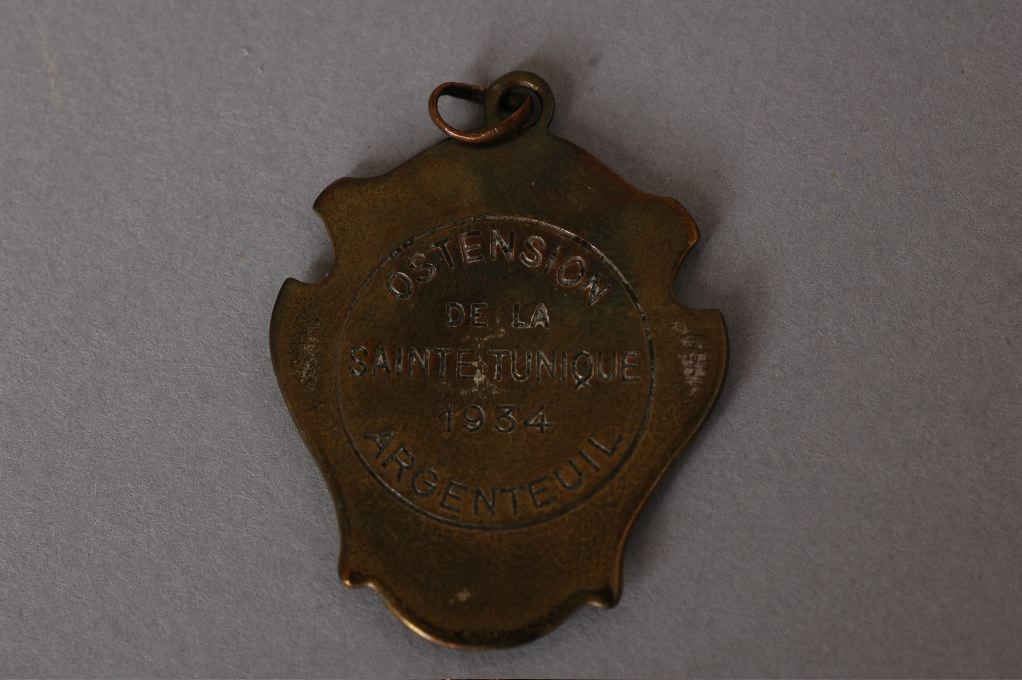 Médaille de la Sainte Tunique, ostension de 1934_0