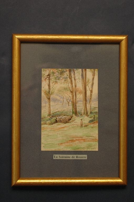 La fontaine de Rosière, Louis Boucher, 19e siècle
