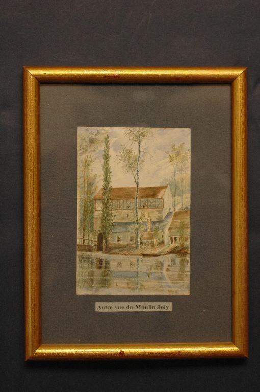 Ile Marante, autre vue du Moulin Joly, Louis Boucher, 19e siècle