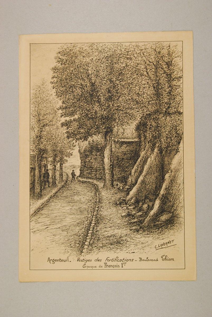 Vestiges des fortifications - Boulevard Thiers, Camille Lavernet