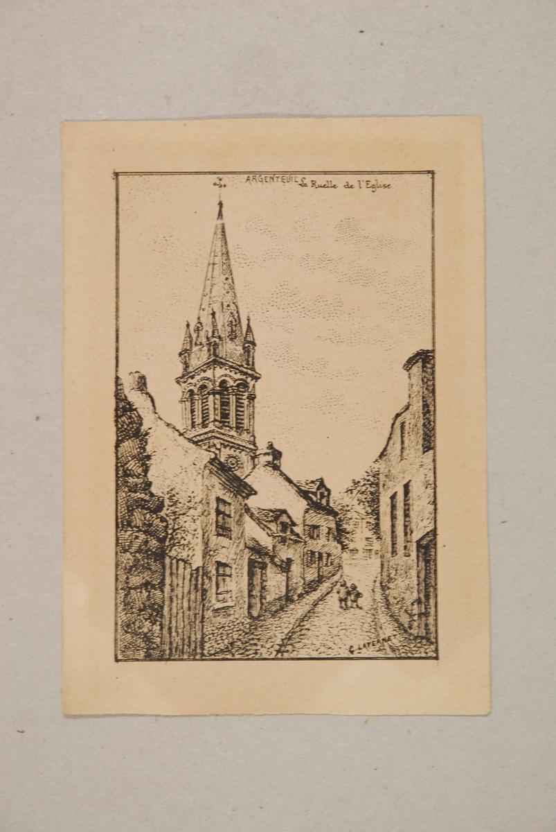 Ruelle de l'église, Camille Lavernet