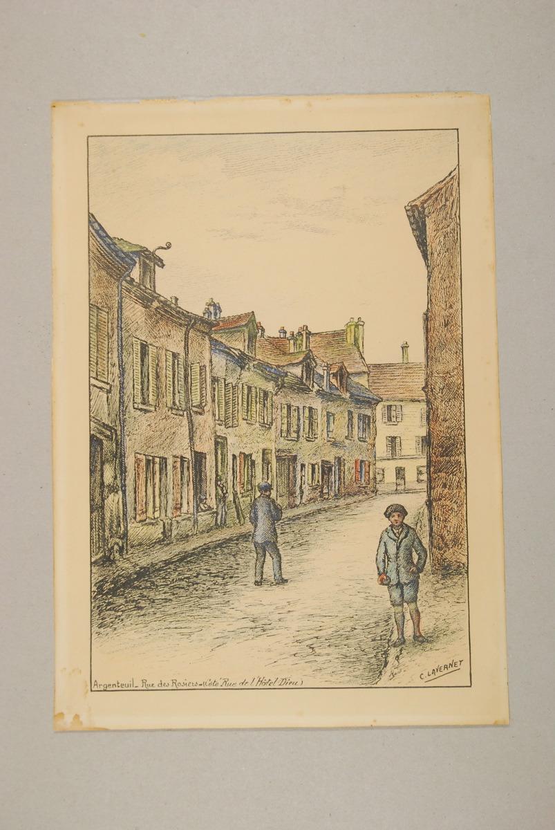 Rue des rosiers, Camille Lavernet, 1925 vers