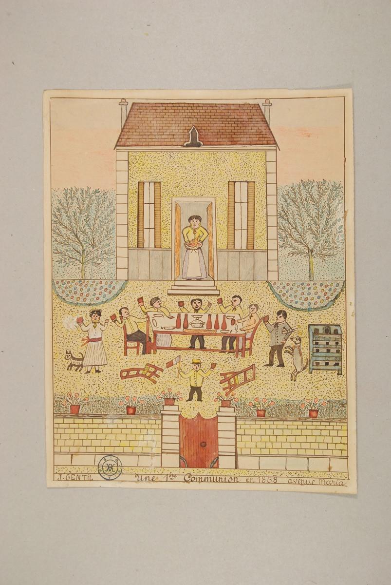 Une première communion en 1868, avenue Maria — Jules Gentil