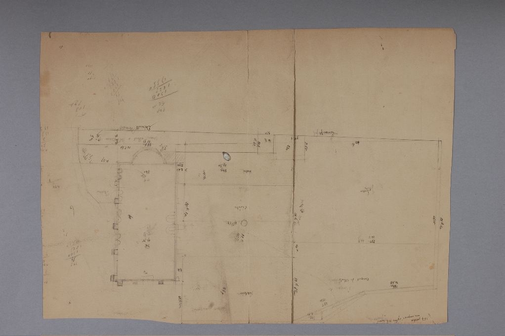Croquis préparatoire, Louis Boucher, 1890,vers
