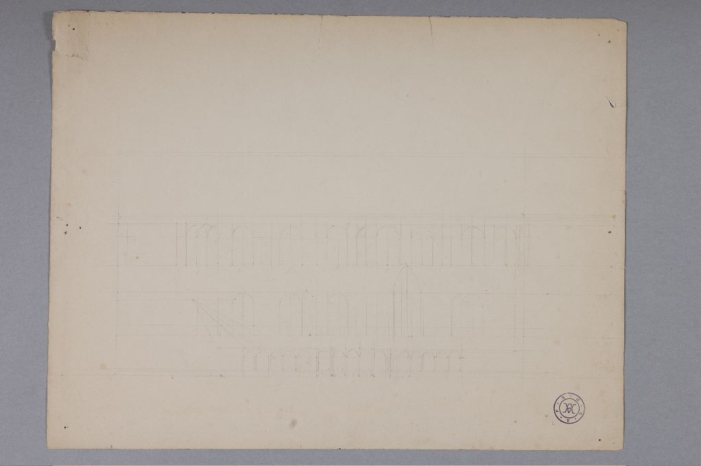 Croquis préparatoires, Louis Boucher, 1890 vers