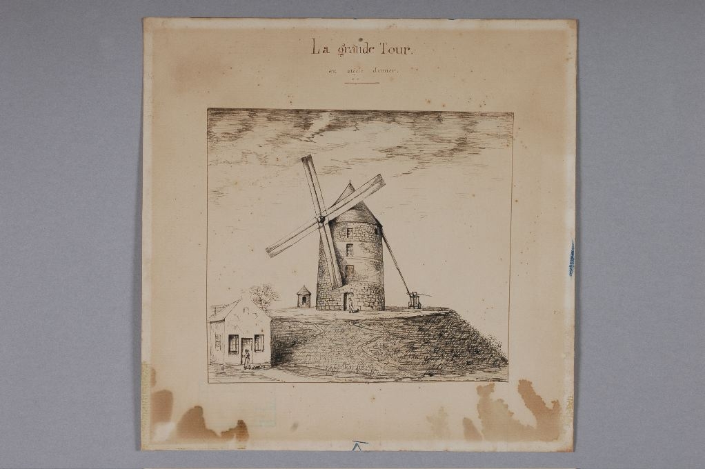 La grande tour au siècle dernier, Louis Boucher, 19e siècle