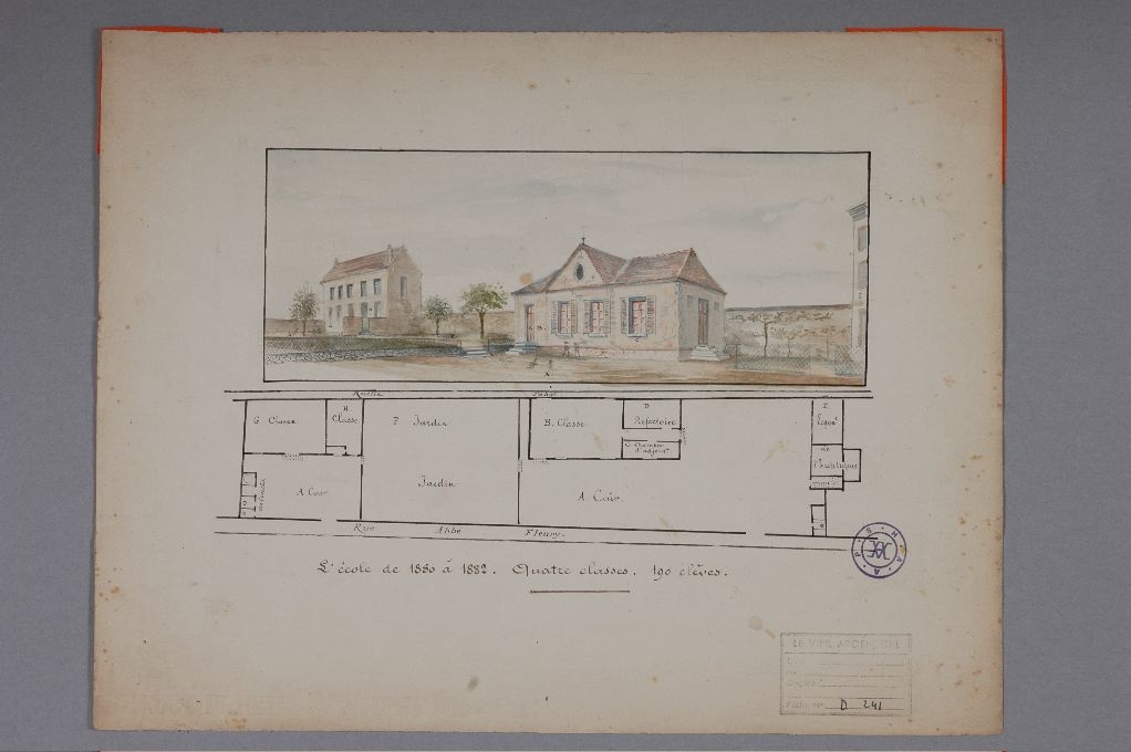 Ecole de l’abbé Fleury de 1880 à 1882, Louis Boucher, 19e siècle